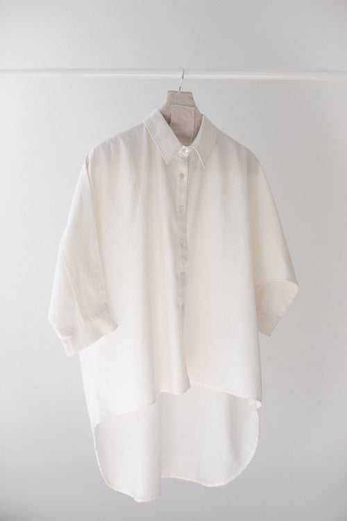 Camisa Alana Blanca Oversize