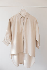 Camisa Alana Avena Oversize