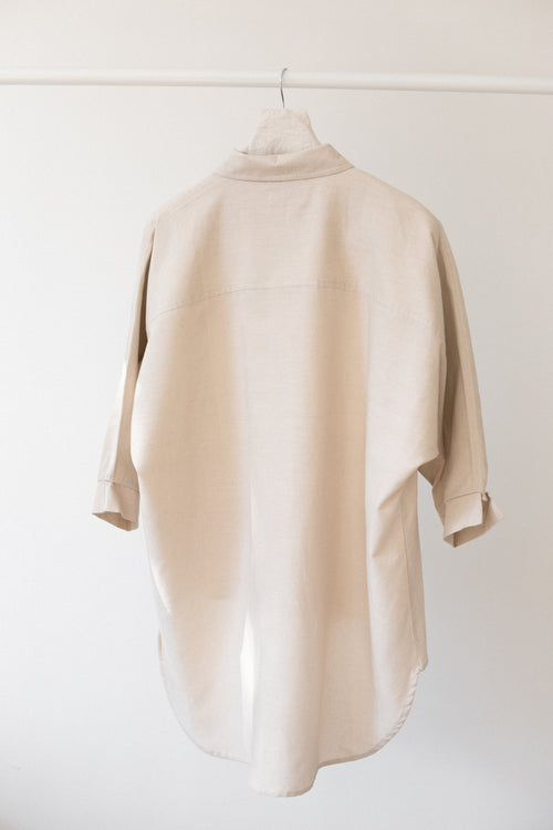 Camisa Alana Avena Oversize