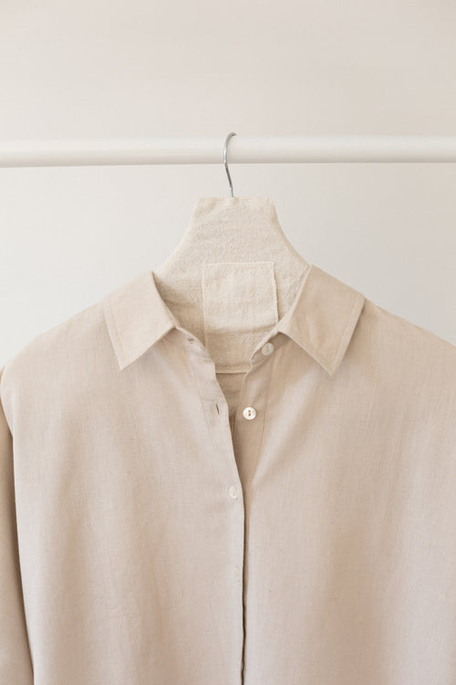 Camisa Alana Avena Oversize